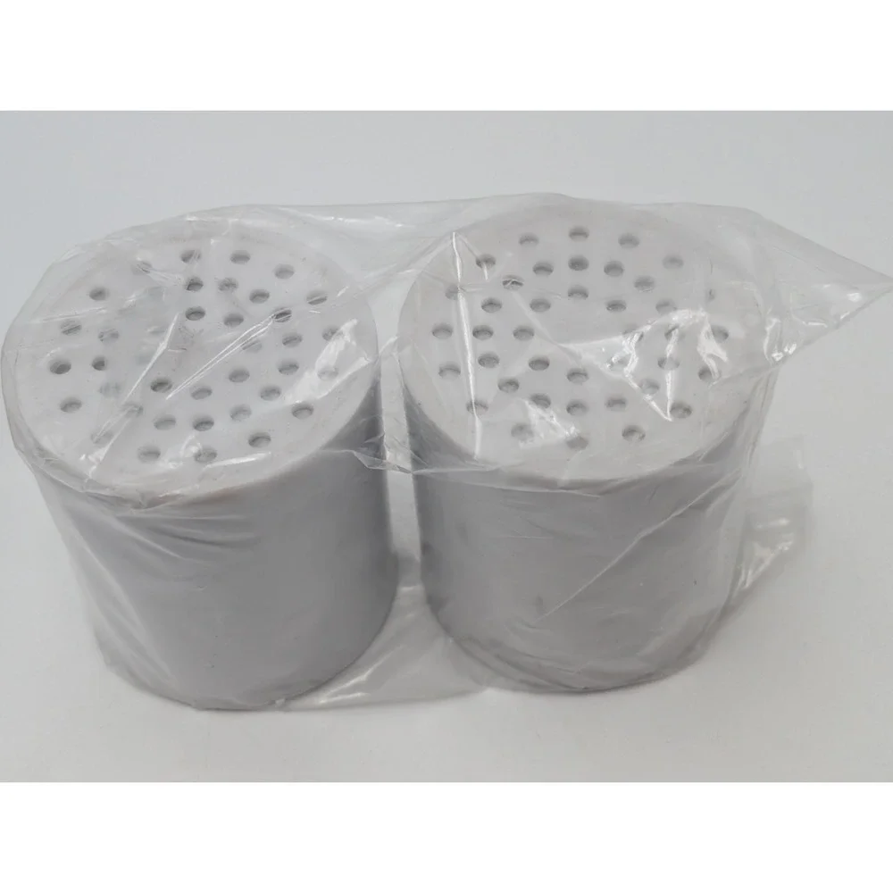 Shower Head 12-Stage Filter Cartridges (2) Hard Water Softener Purifier AmazeFan